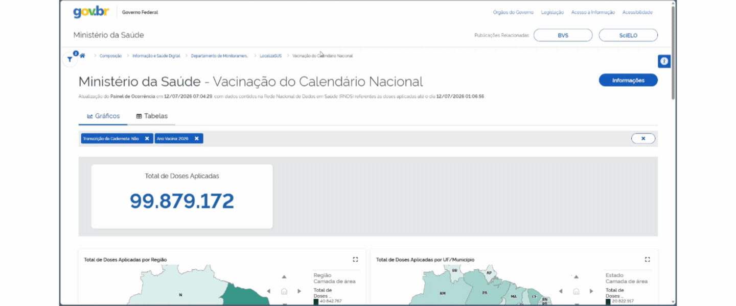 Demonstração dos recursos de acessibilidade